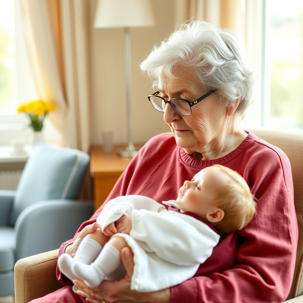 La doll therapy con bambole reborn per anziani