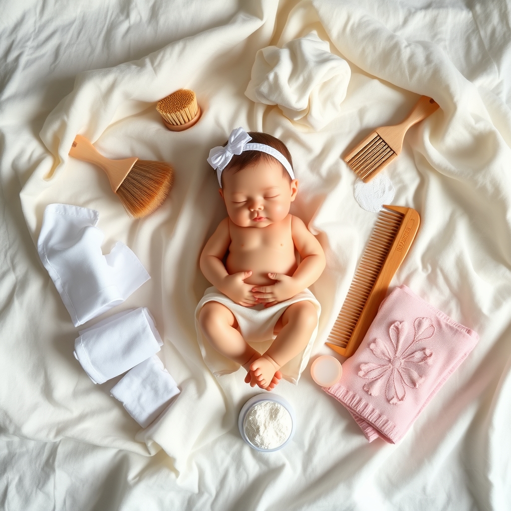 Kit completo per la cura della bambola reborn