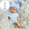 Bambola Reborn Lily Mini 15cm — Genesis Hand-Painted Artist Edition Femminuccia 4 Combinazioni Occhi e Vestito — immagine 2 Bambola Reborn Lily Mini 15cm — Genesis Hand-Painted Artist Edition Femminuccia 4 Combinazioni Occhi e Vestito