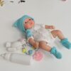 Bambola Reborn Stella Mini 18cm — Micro Preemie Full Body Silicone Femminuccia Sguardo Sveglio — immagine 5 Bambola Reborn Stella Mini 18cm — Micro Preemie Full Body Silicone Femminuccia Sguardo Sveglio