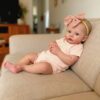 Bambola Reborn Sunny 49cm vista frontale NPK