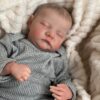 Bambole Reborn Femmine Rosa 2 Bambola Reborn Rosa primo piano volto dormiente con ciglia dipinte a mano