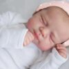 Bambola Reborn Mia dormiente sorriso con manina al volto