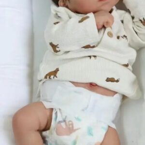 Bambola Reborn Tommaso 48cm — Maschio Dormiente Bagnabile con Capelli Rooted, Prezzo Basso dettaglio
