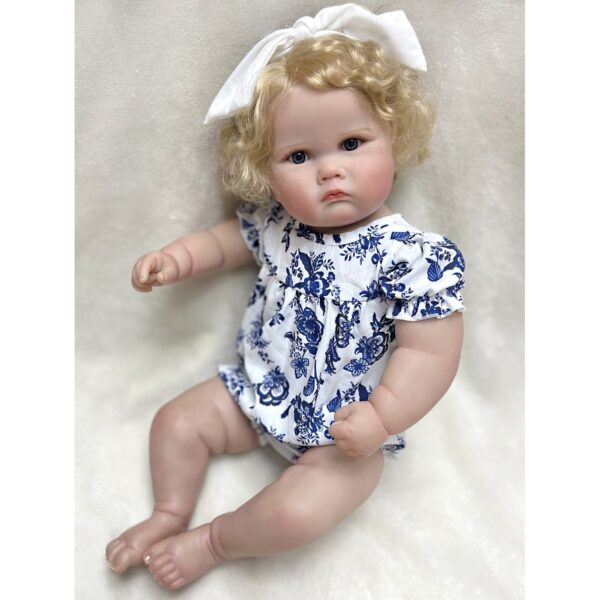 Bambola reborn Charlotte toddler 60 cm corpo intero snodabile Bambola reborn Charlotte toddler 60 cm corpo intero snodabile